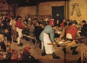 BRUEGEL, Pieter the Elder, Peasant Wedding Feast